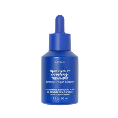AAVRANI Hair Density Boosting Treatment bottle and drops support daily scalp care for fuller hair.