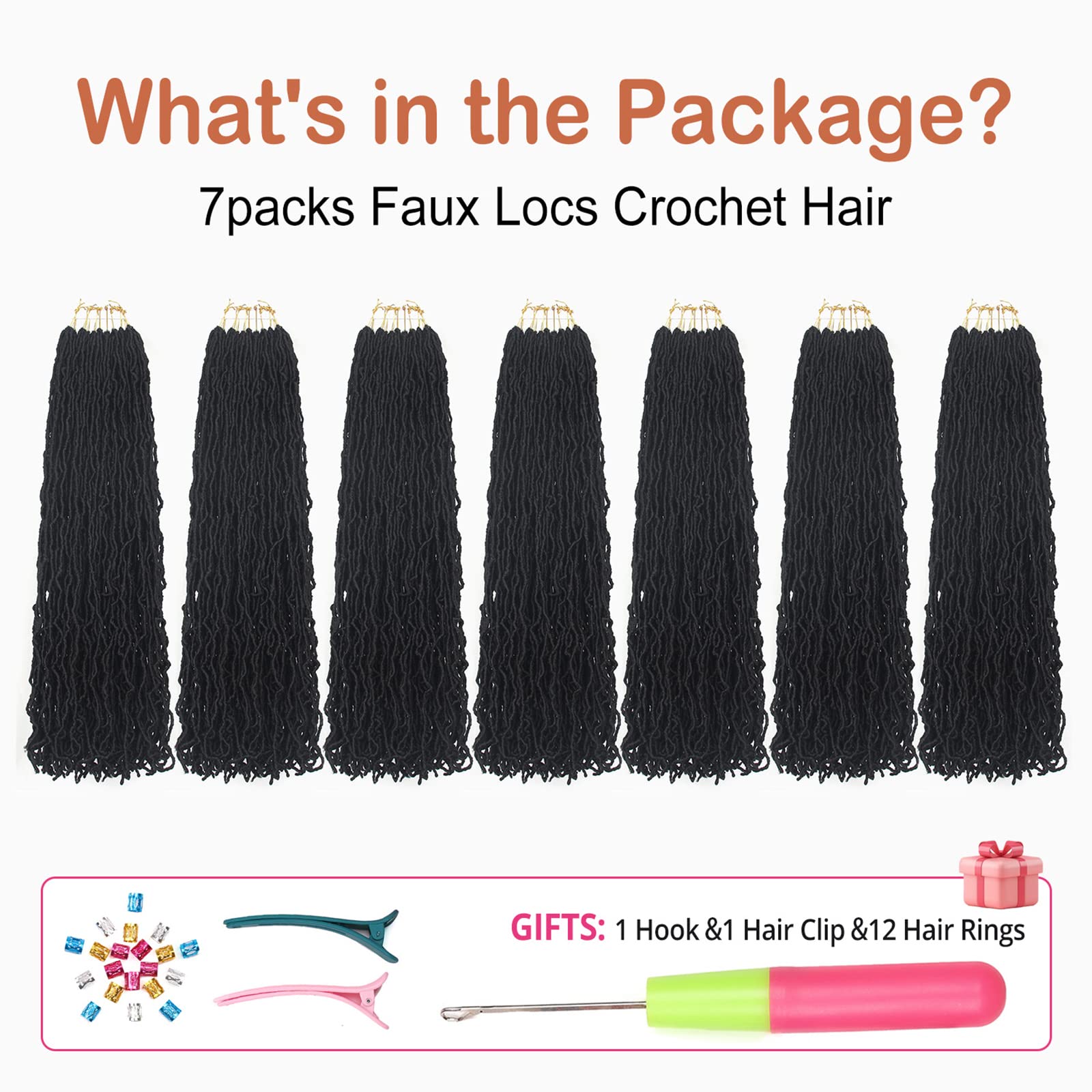 Aayubb crochet hair heat-resistant up to 80C for safer styling sessions.