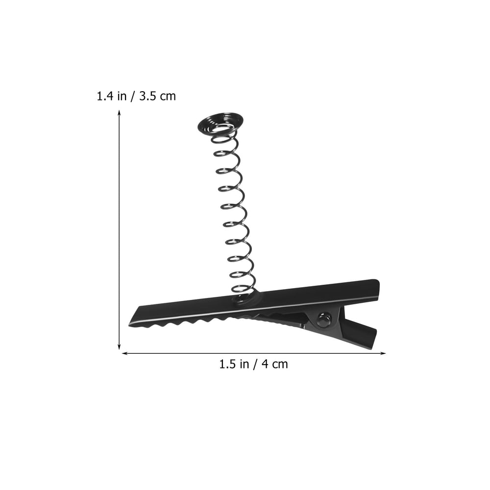 Abaodam duck bill hair clip in use for hair sectioning during styling.