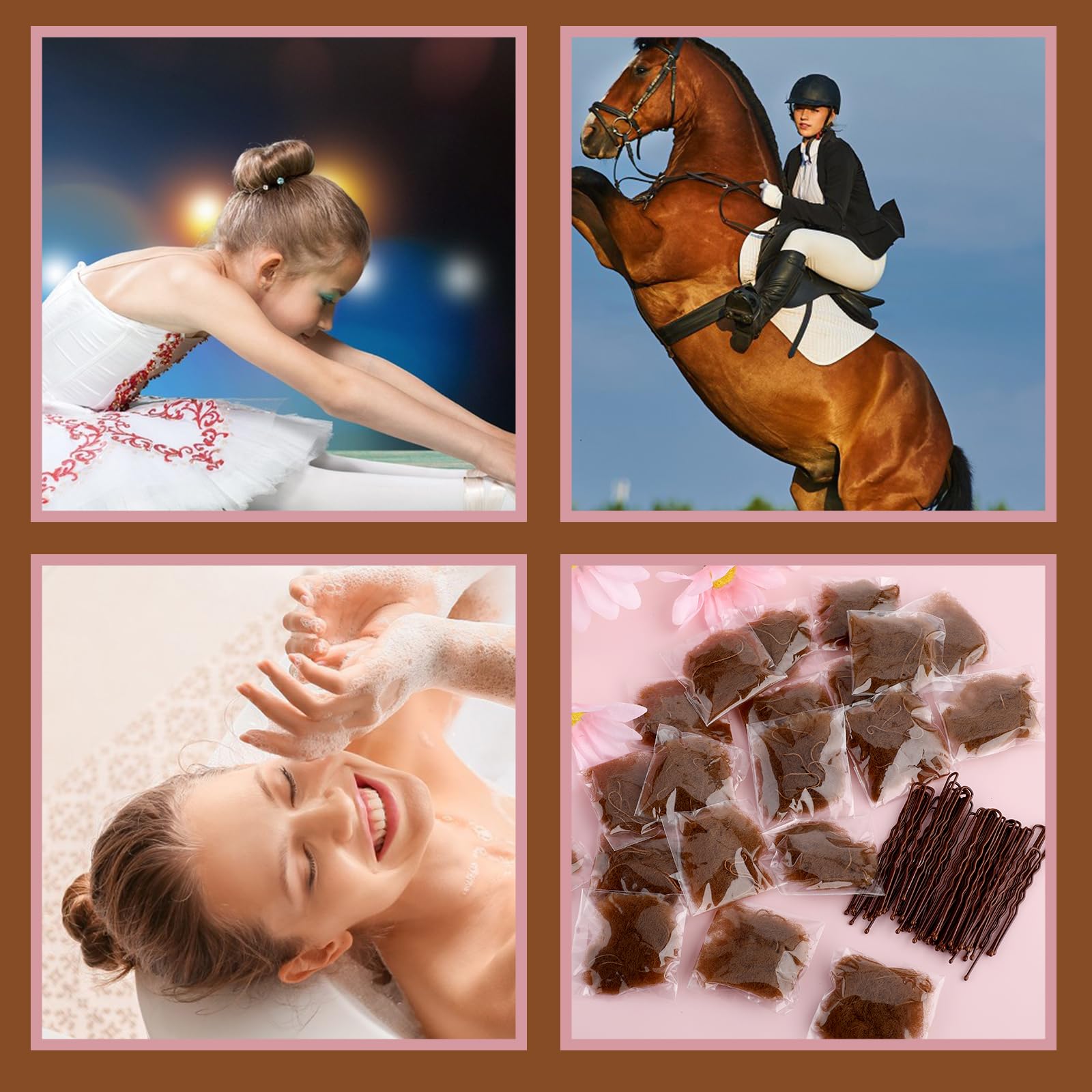 Abeillo dance buns scenario for ballet and gymnastics