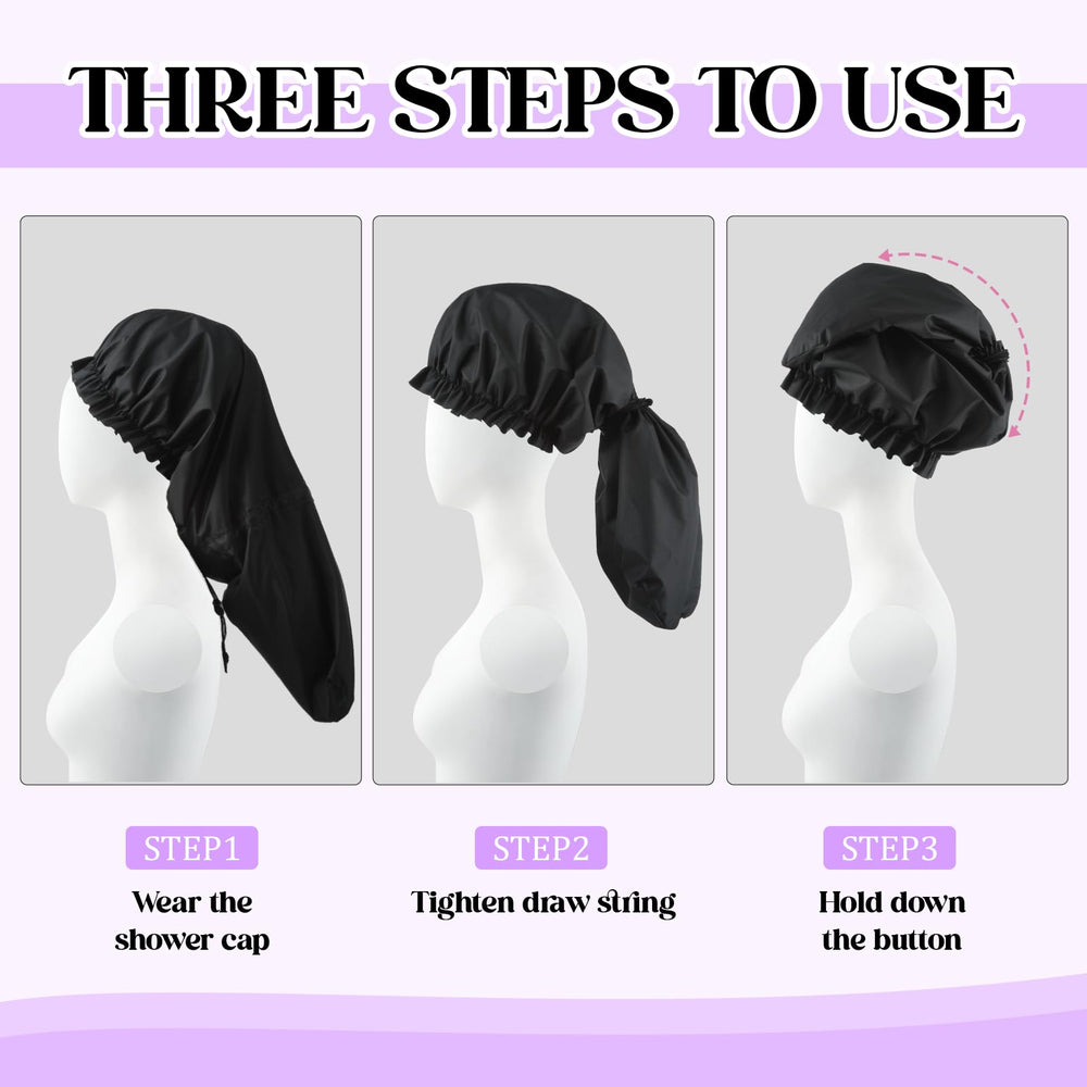 Abeillo long-hair cap ideal for braids and dreadlocks.