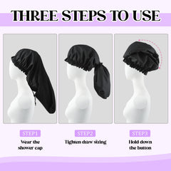 Abeillo long-hair cap ideal for braids and dreadlocks.