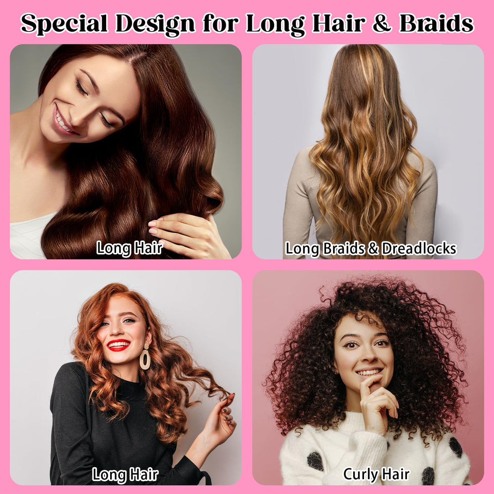 Abeillo large-cap accommodates dreadlocks and long styles for comfortable wear.