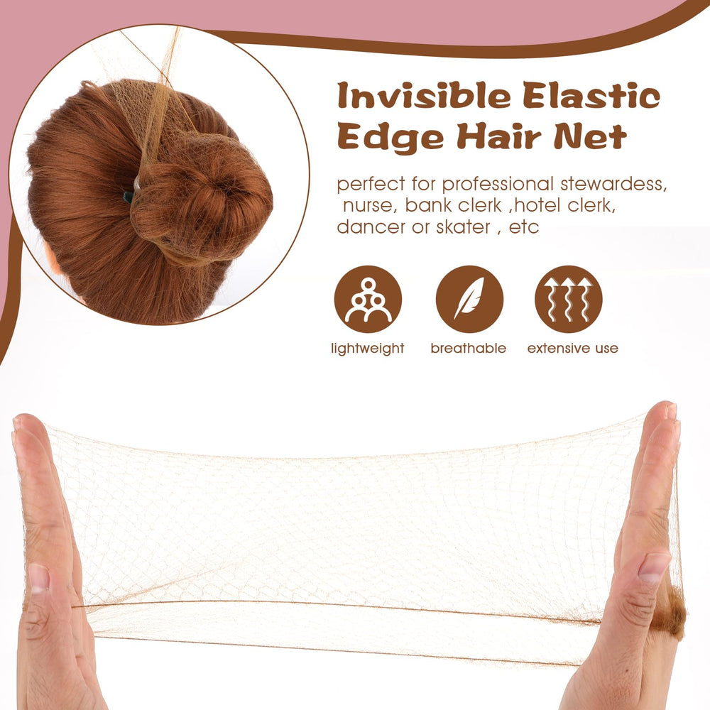 Abeillo U-shaped hairpin brown durable metal construction