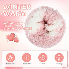 Abeillo winter warm home sleeping socks shown on bed for overnight care