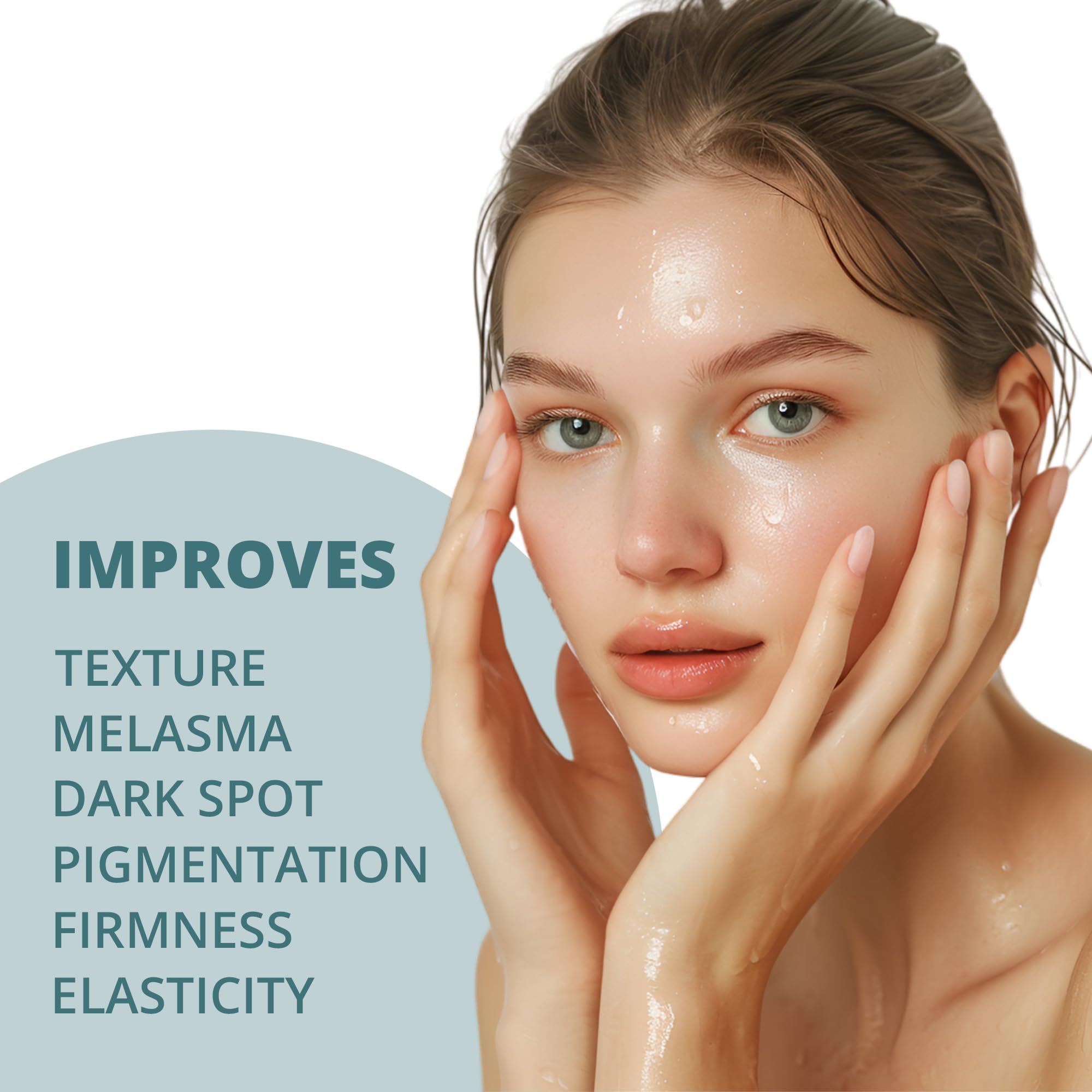 Abera Melasma Serum Plus dropper enables precise application for consistent morning and night use.