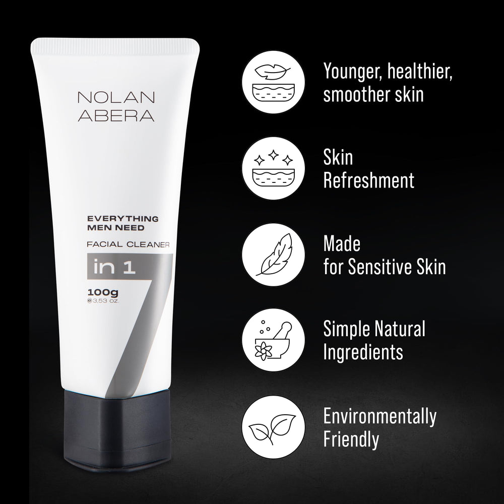 ABERA Nolan packaging close-up showcases clean, modern branding.