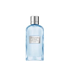 Abercrombie & Fitch First Instinct Blue bottle—floral fruity fragrance for daytime wear