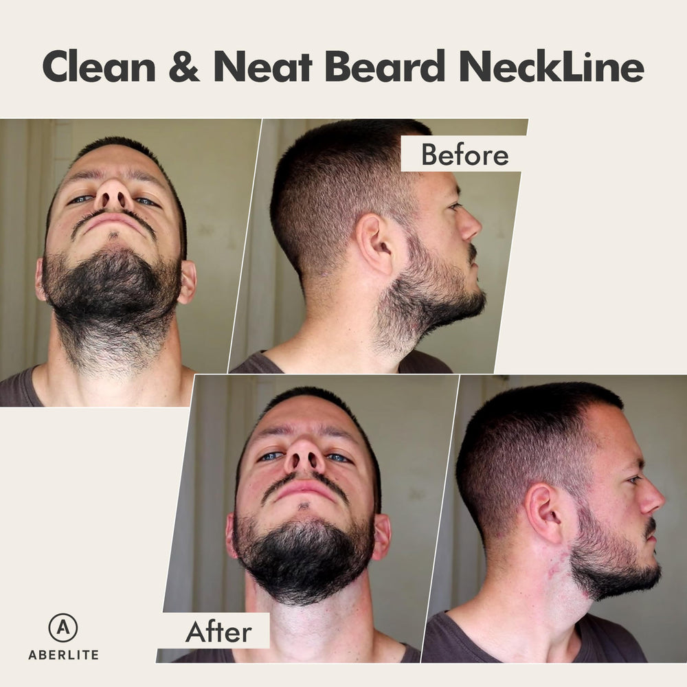 Aberlite FlexShaper 2.0 white packaging presented as a gift-ready grooming tool.