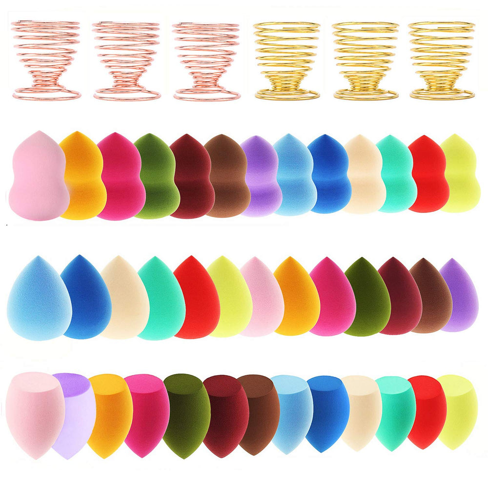 Abgream teardrop sponge for precise foundation blending and flawless finish.