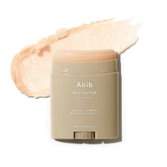 Abib Airy Sunstick packaging shown for travel-ready protection.