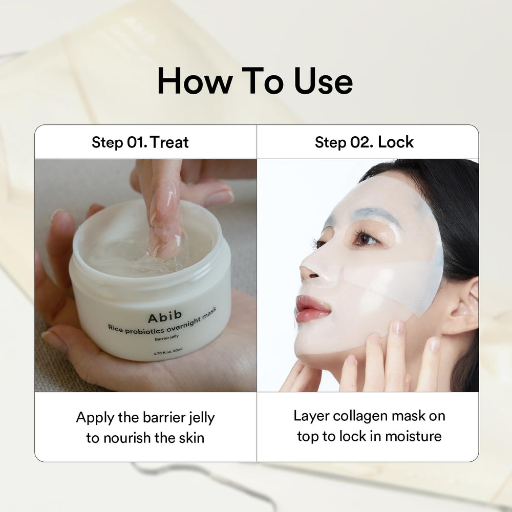Abib Jericho Rose mask dries to a comfortable, residue-free finish.