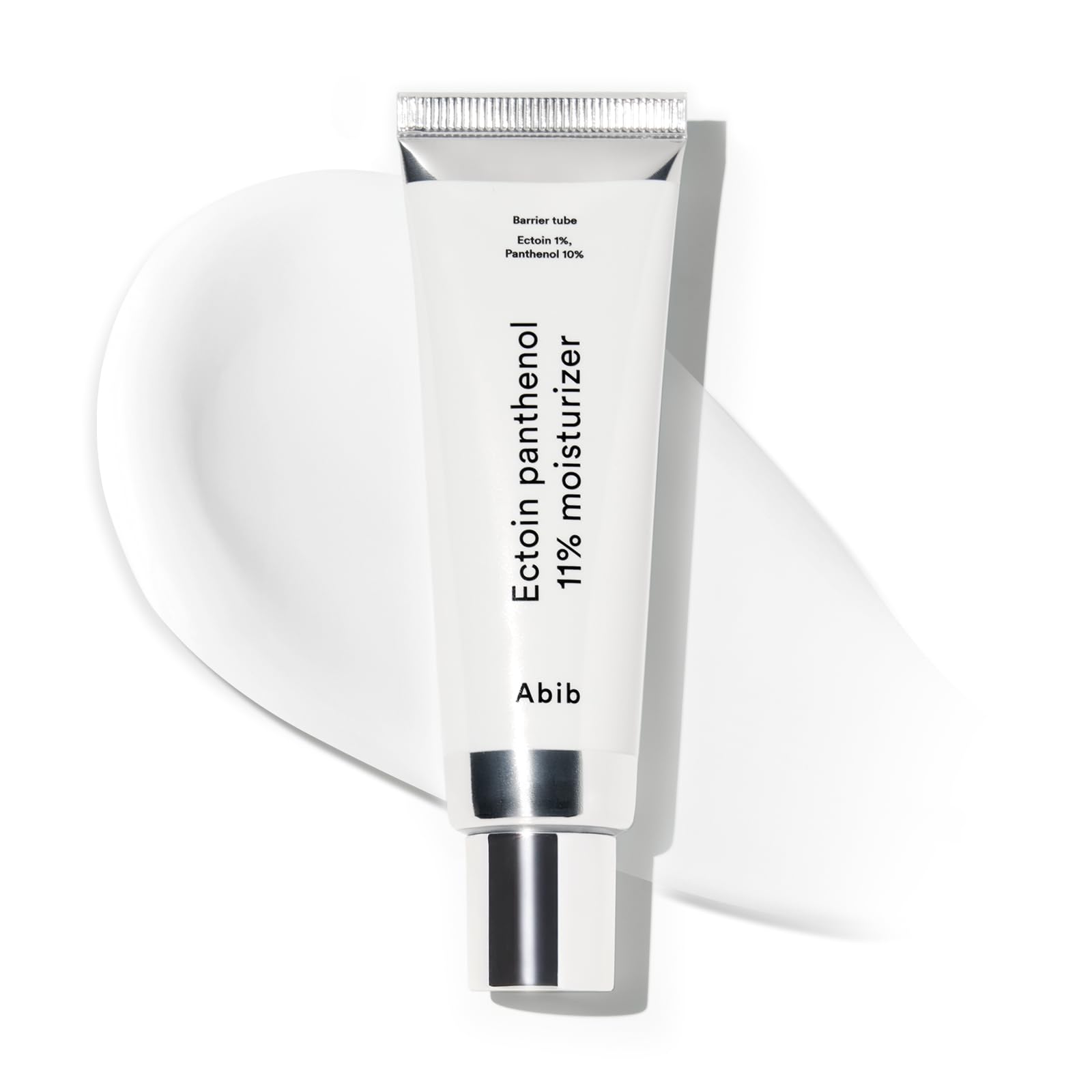 Abib Ectoin Panthenol barrier tube closeup illustrating barrier support and hydration