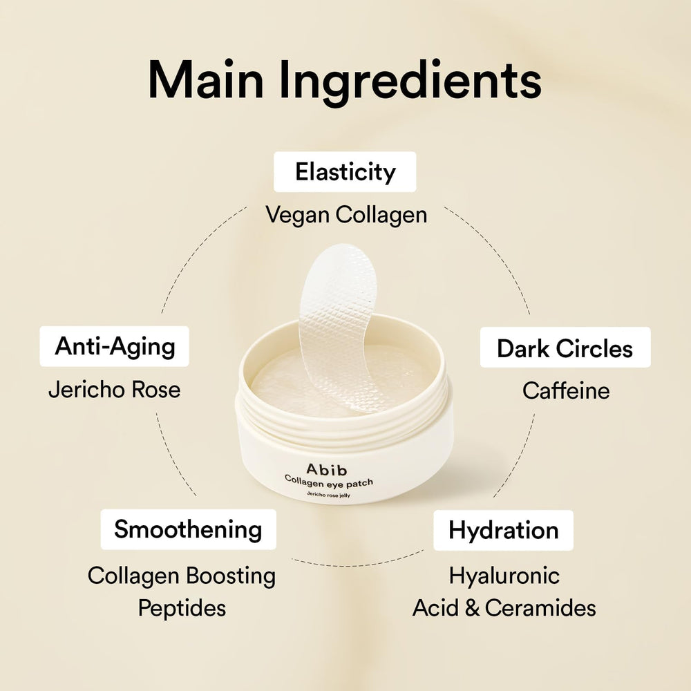 Abib Face and neck use eye patches multi-use for forehead and neck care.