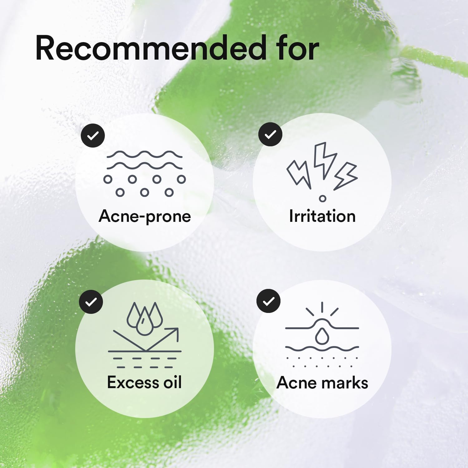 Abib fragrance-free-alcohol-free label highlights sensitive-skin safety.