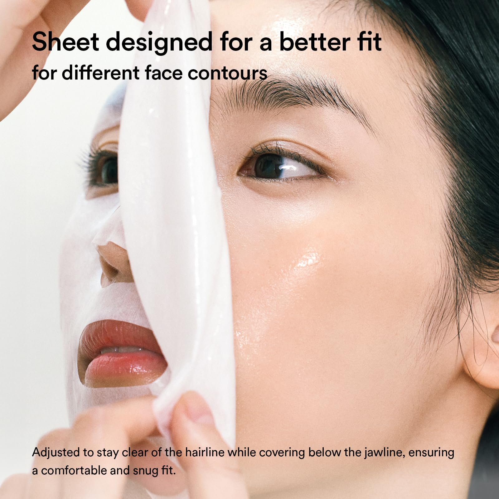 Hydration boost from Abib Gummy Sheet Mask Heartleaf Sticker during a self-care moment.
