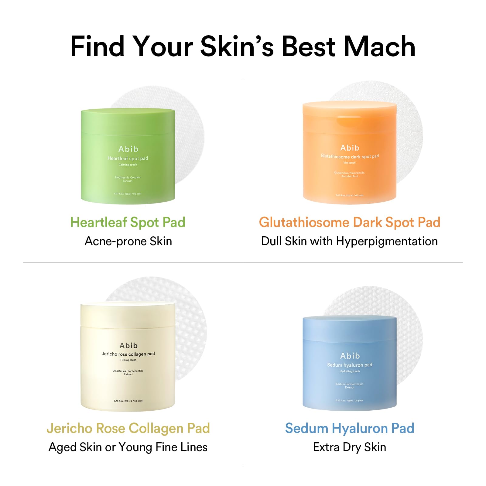 Abib Heartleaf Spot Pad heartleaf extract close-up — soothing properties.