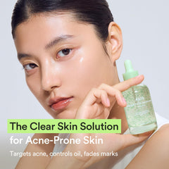 Abib heartleaf-teca ingredient closeup highlights Centella and soothing actives.