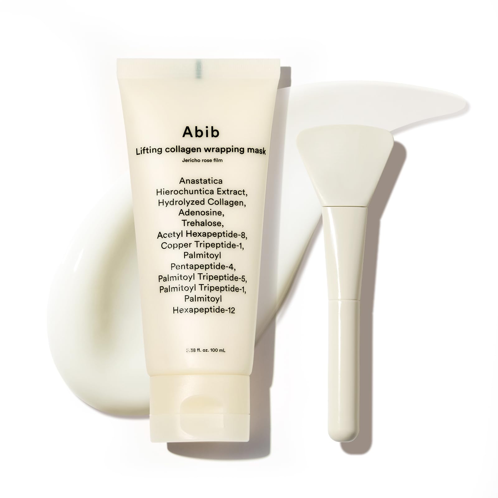 Abib lifting collagen wrapping mask Jericho Rose film packaging for dual firming and hydration