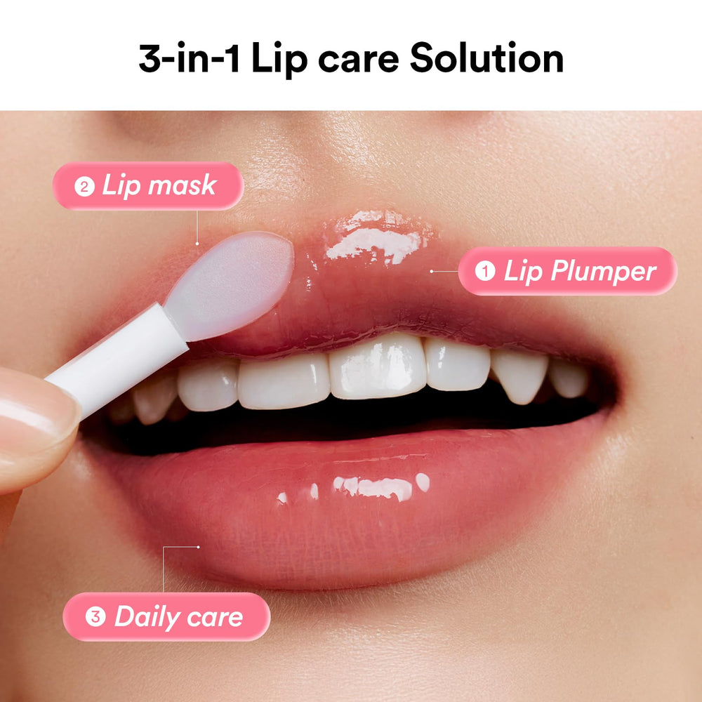 Abib PDRN Collagen Lip Mask packaging shows 0.38 fl oz size.