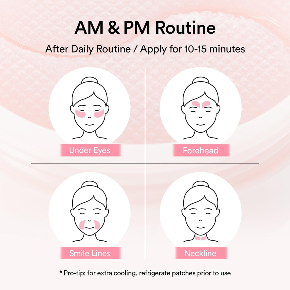 Abib PDRN retinal eye patch moisture glow captures refreshed-looking skin.