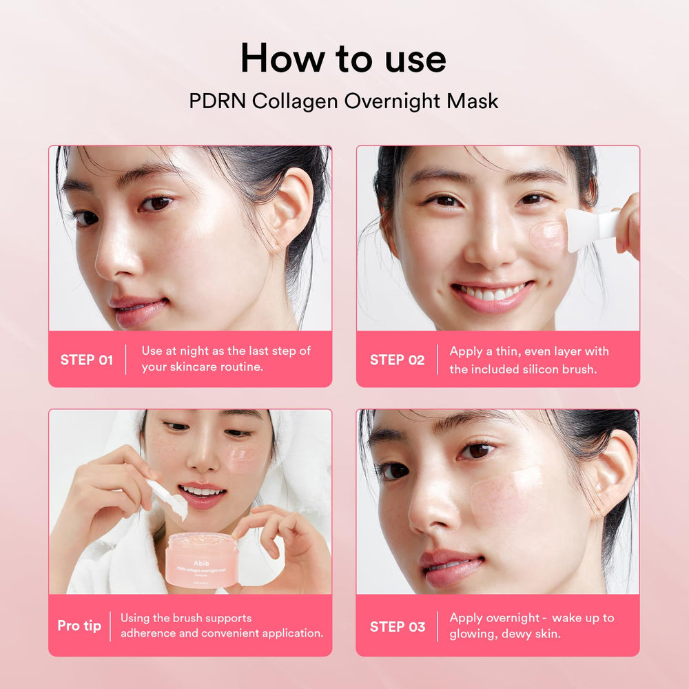 Abib Pink Me Up daily skincare routine on a stylish vanity.