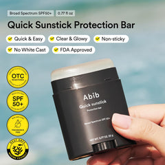 Abib Quick Sunstick Protection Bar compact-stick ready for on-the-go reapplication
