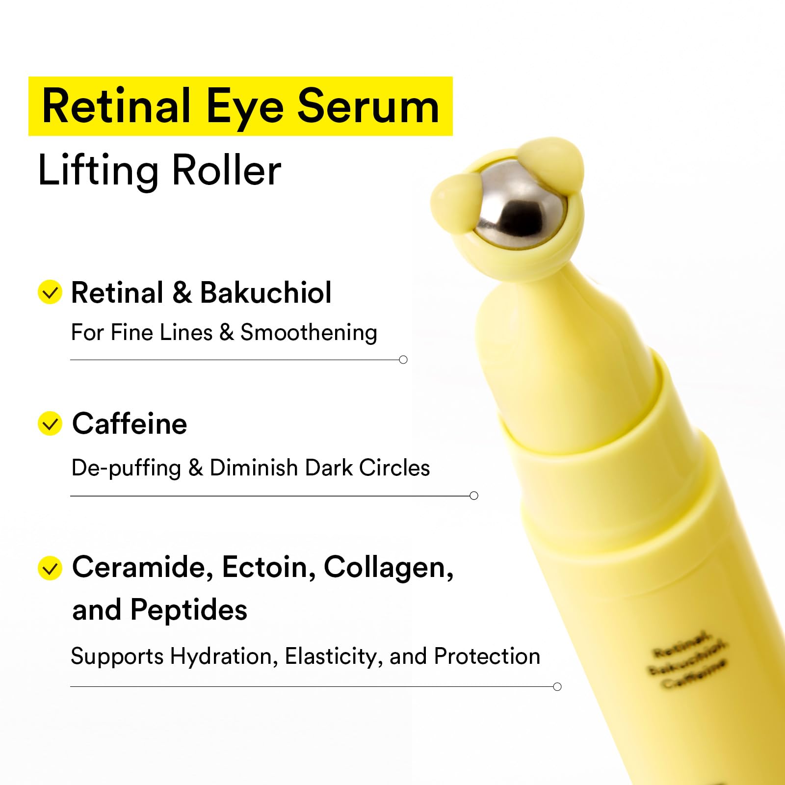 Abib retinal eye serum caffeine-enriched formula to support the look of puffiness