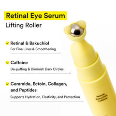 Abib retinal eye serum caffeine-enriched formula to support the look of puffiness