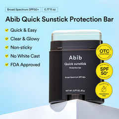 Abib Airy Quick Sunstick provides a clear formulation with no white cast.