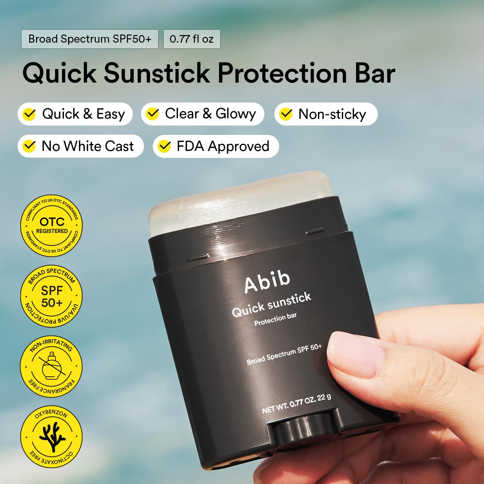 Abib Sunstick Duo resistente al agua, ideal para deporte