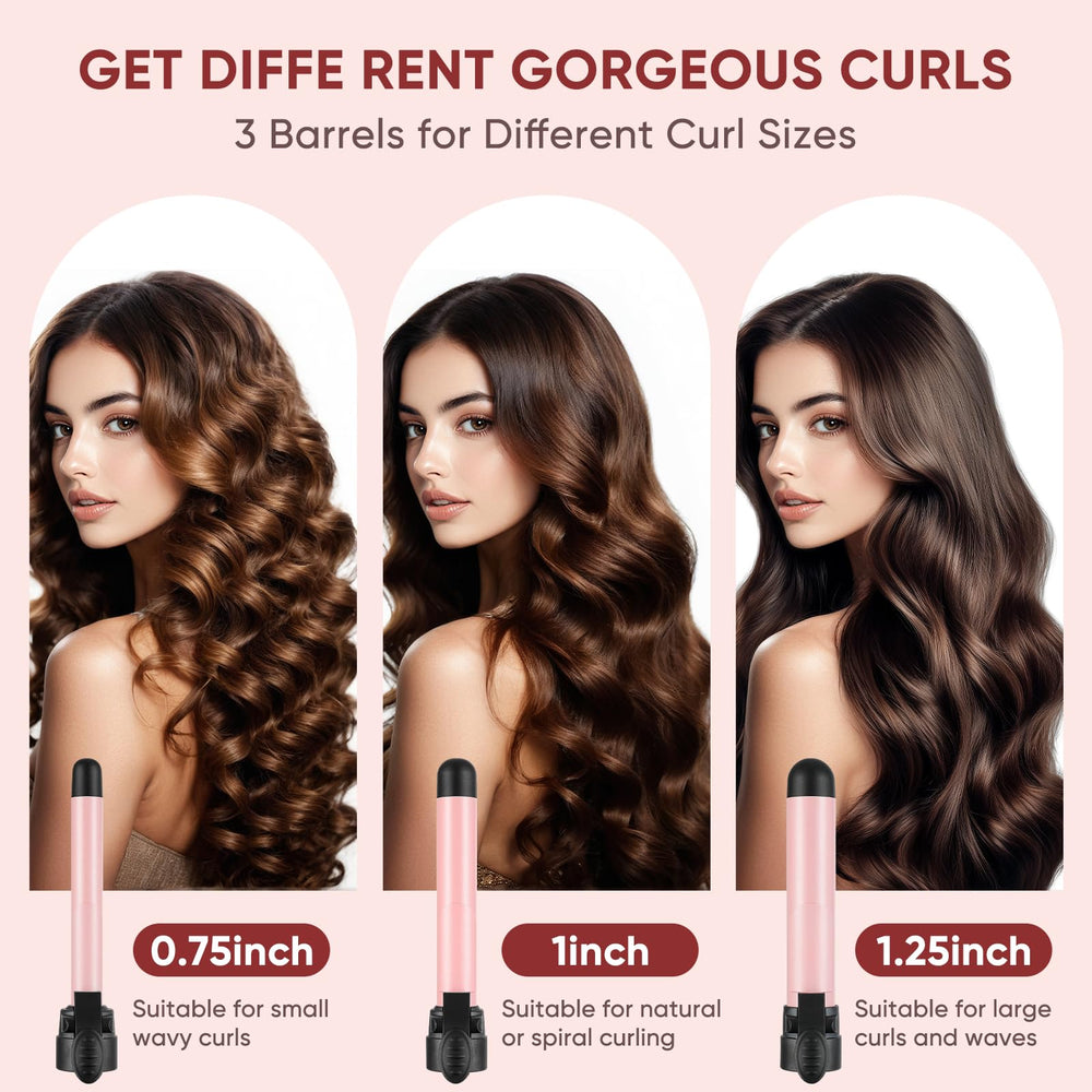 ABNER three-barrel set enables tight, classic, or loose beach waves