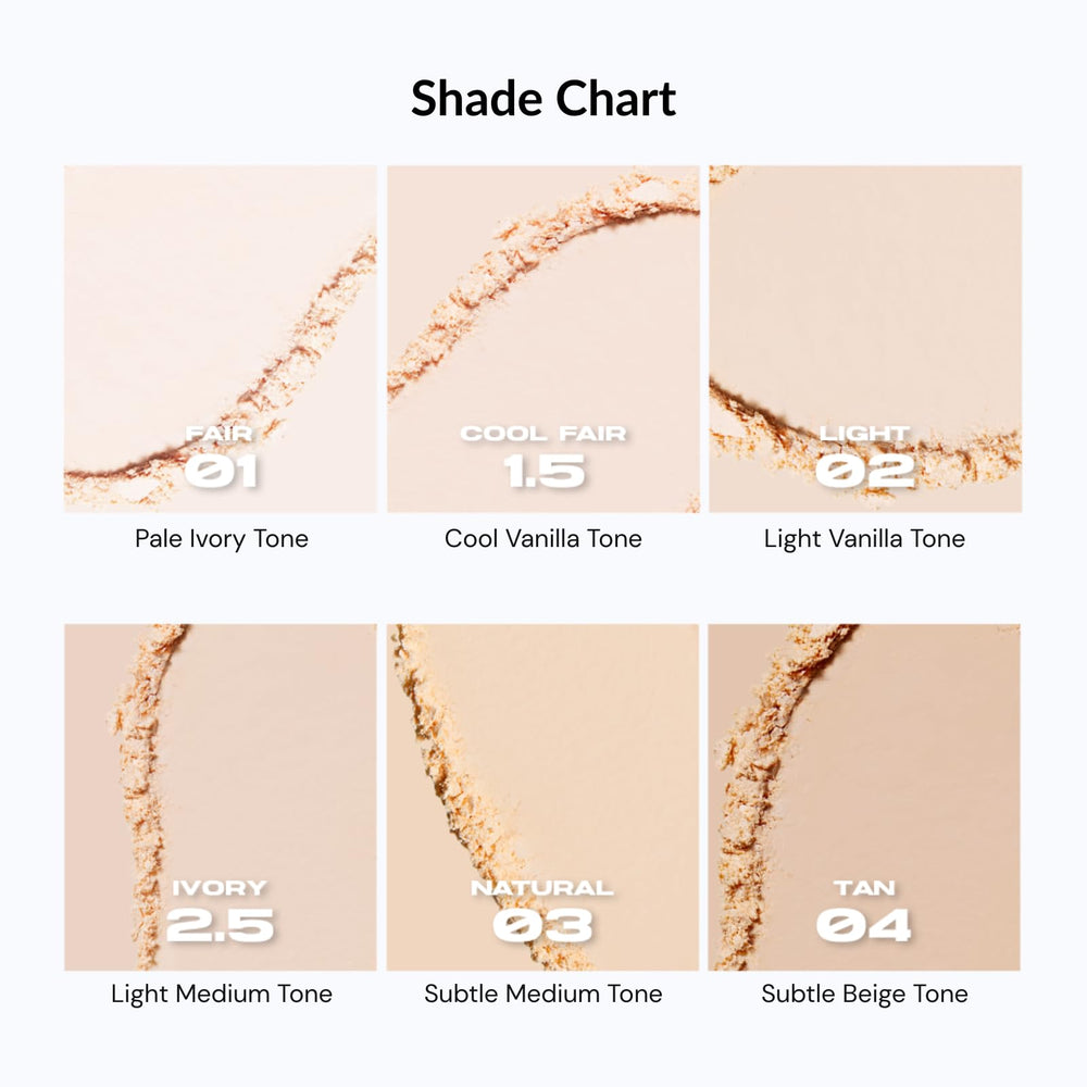 ABOUT TONE Blur Powder Pact oil-control helps keep makeup fresh from morning to night