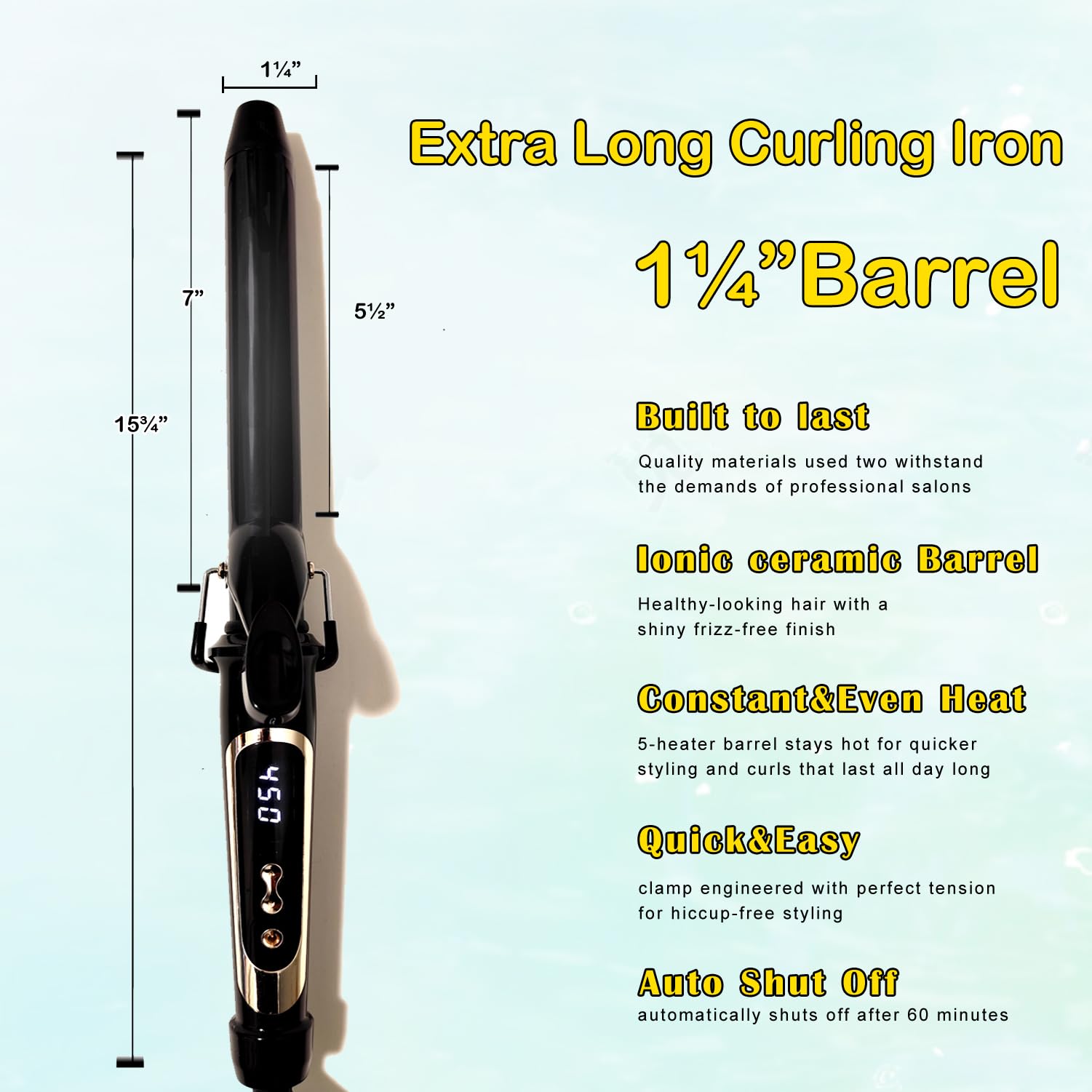 ABP ceramic coated barrel highlights heat distribution and smooth glide