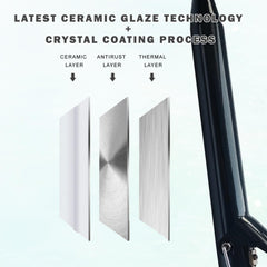 abp curling iron LED display shows precise heat for versatile styling.