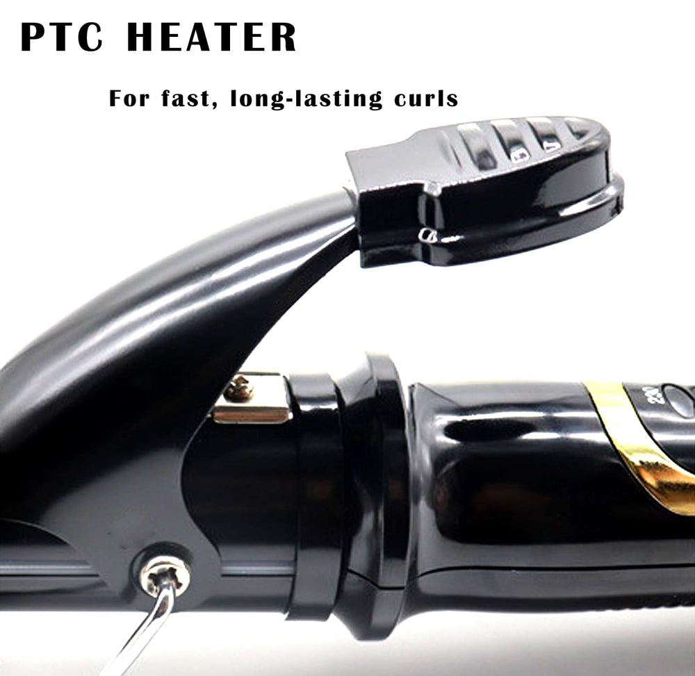 abp insulated tip safety feature keeps the wand cool while styling