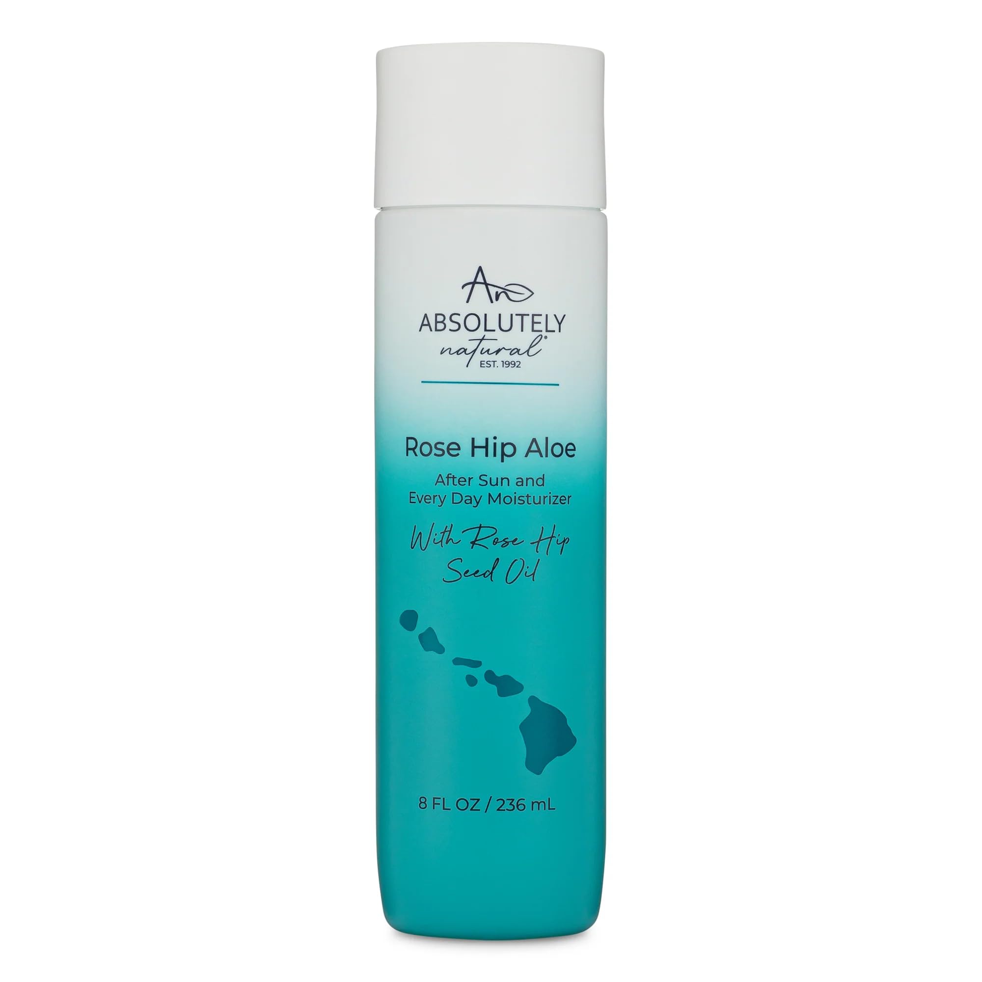 Absolutely Natural after-sun lotion bottle ready for post-sun hydration