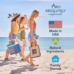 Absolutely Natural aloe vera splash highlights soothing after-sun skin comfort