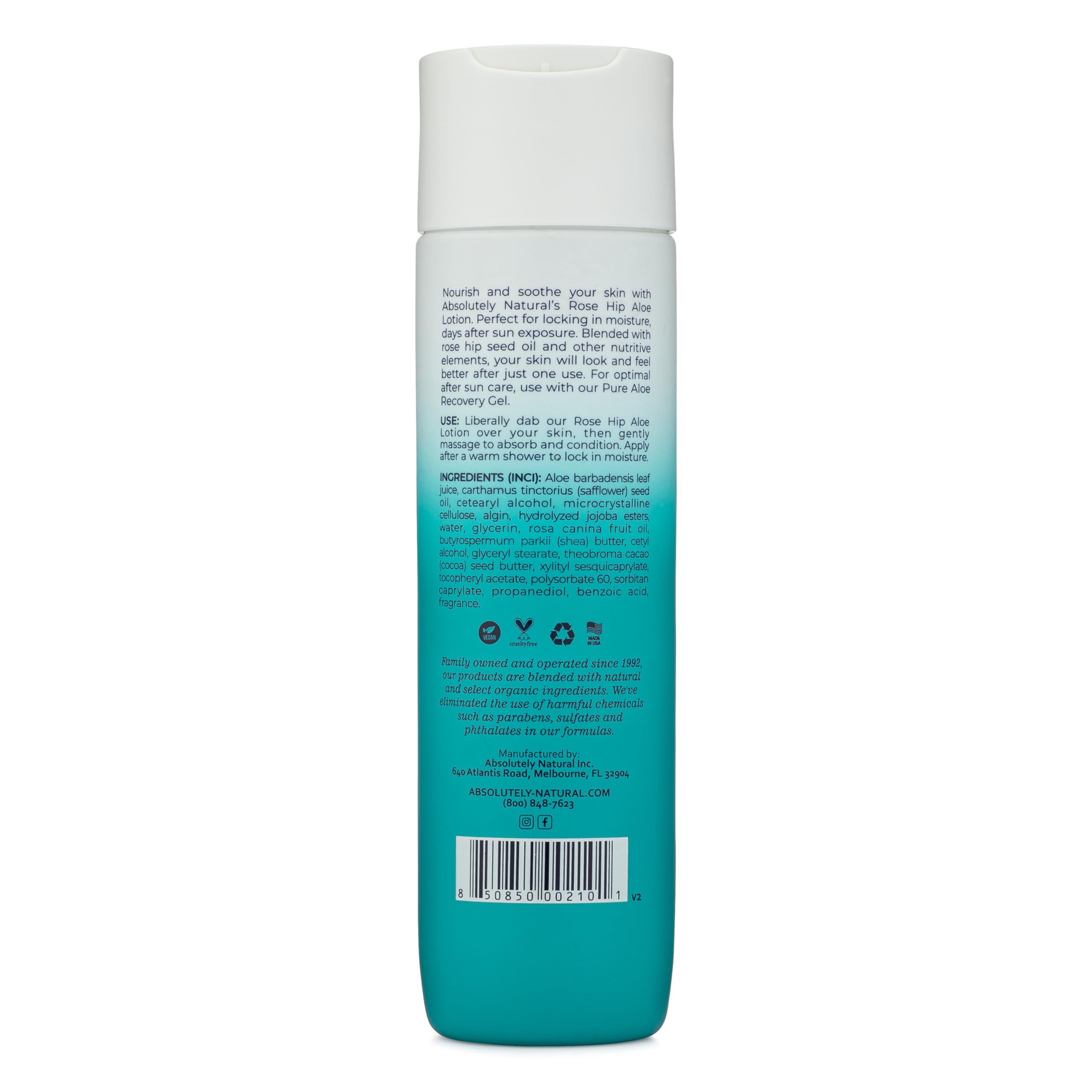 Absolutely Natural reef-safe cruelty-free label reassures ethical skincare