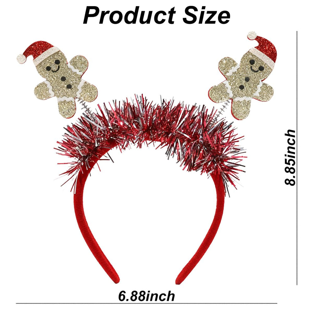 Abxqa comfy wear christmas headband designed for all day festive use