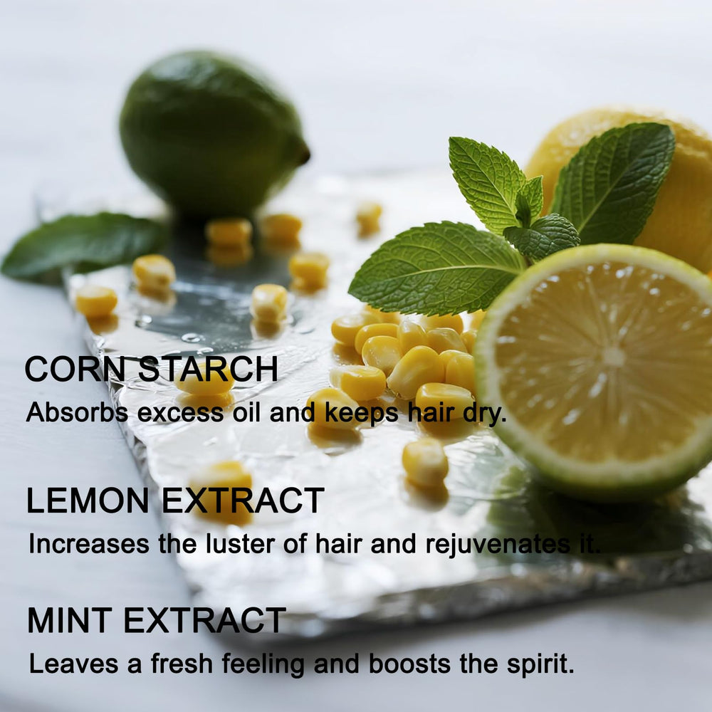 ABYST Dry Shampoo Spray uses botanical extracts for a gentle on-the-go refresh.