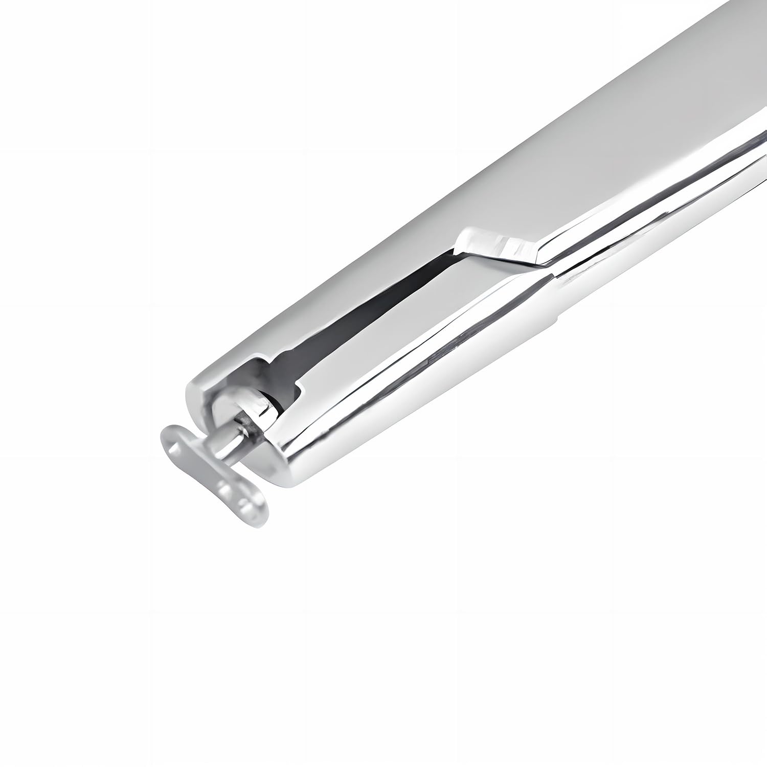AccGin dermal-anchor holder use shows safe placement during dermal procedures.