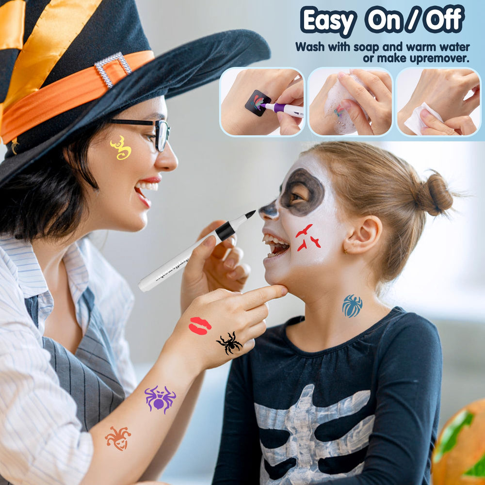 ACCloud multi-use drawing markers work on cloth, paper, glass and more for versatility.