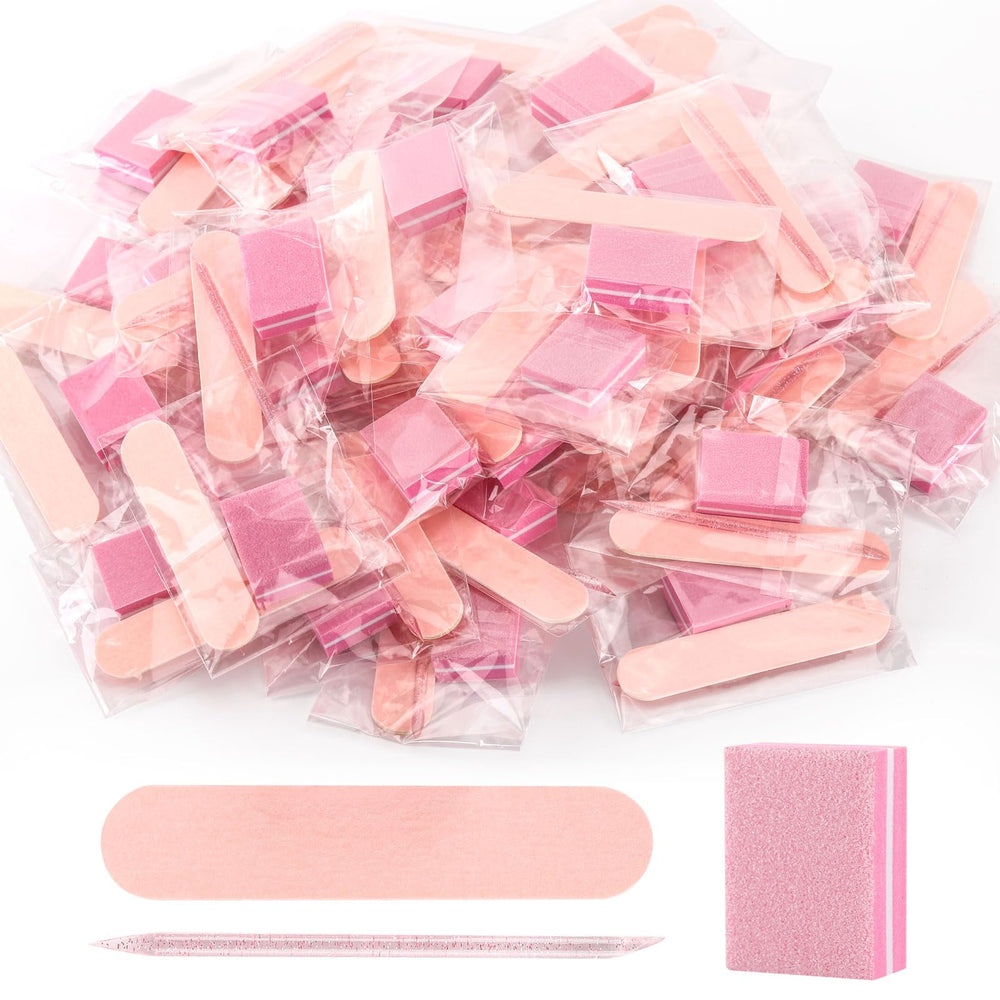 acDesign disposable manicure kit value set provides all-in-one at-home nail care options.