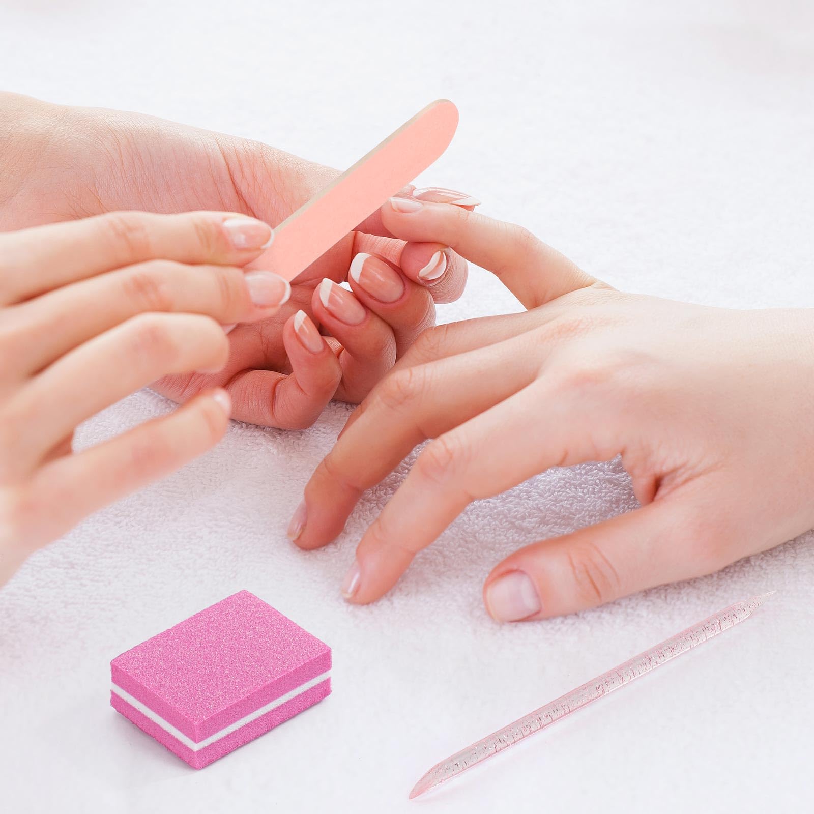 acDesign mini nail file and buffer—compact tools for on-the-go mani