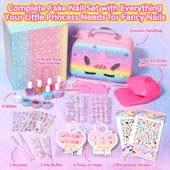 Acejoz unicorn storage case keeps accessories organized during play