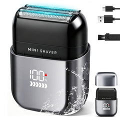 acemend foil shaver dual-head gliding for a close comfortable shave