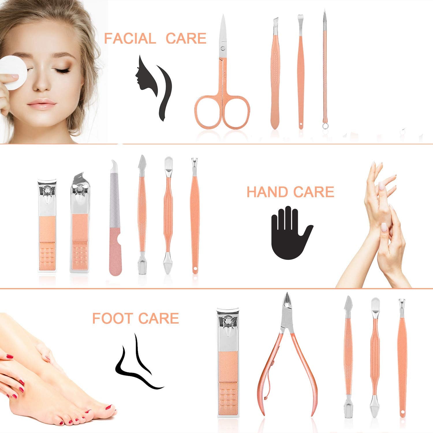Aceoce tweezers for precise grooming tasks at home.