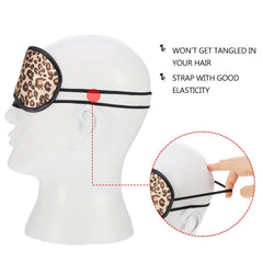 Acfun sleep mask nose pad close-up shows gap-free light blocking