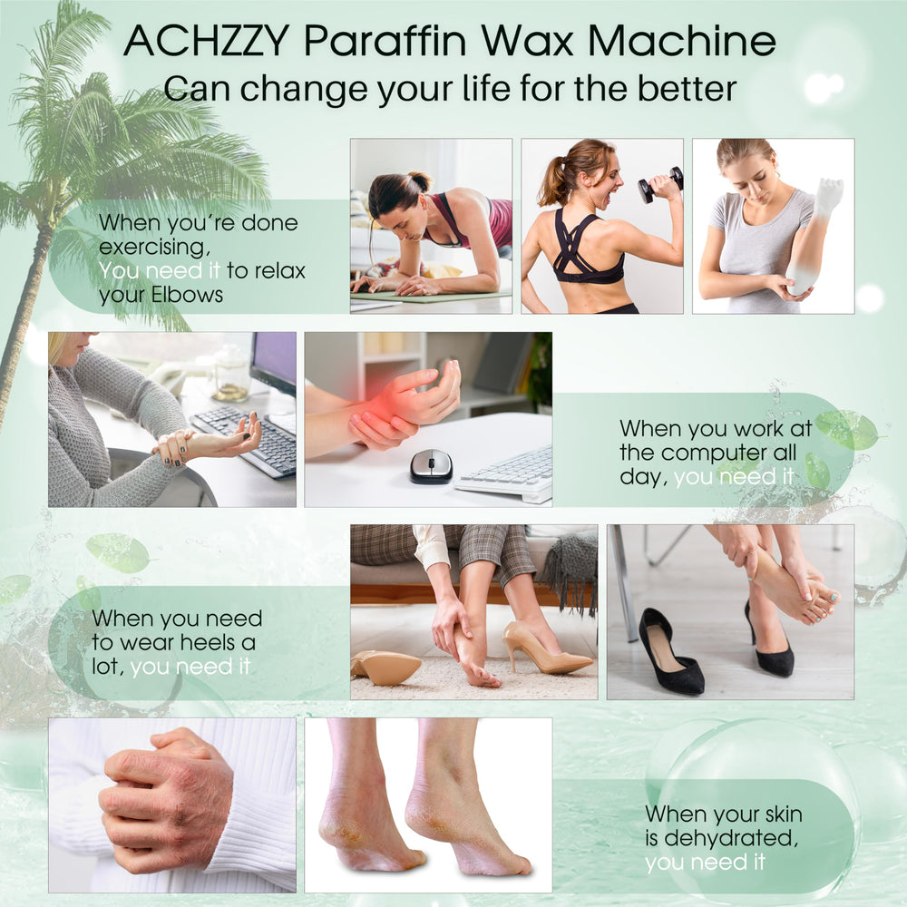 Achzzy moisturizes and softens hands and feet with coconut infusion.